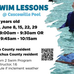 Cuscowilla Pool Swim Lessons