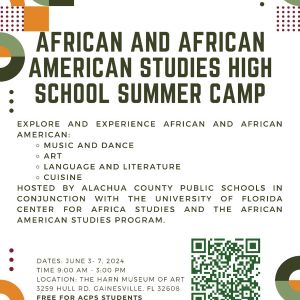 African and African American Studies High School Camp