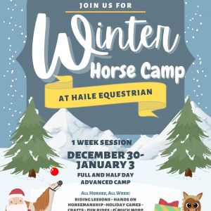 Haile Equestrian Winter Break Camp