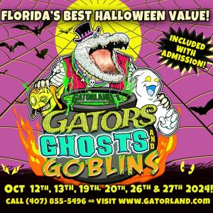 Gatorland's Gators Ghosts and Goblins Halloween Event