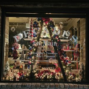 Decades on Main Christmas Displays Windows