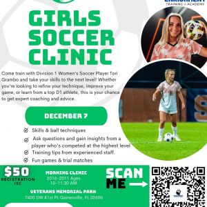 Enrichment Training Academy Girl's Soccer Clinic