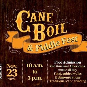 Morningside Nature Center's Cane Boil and Fiddle Fest