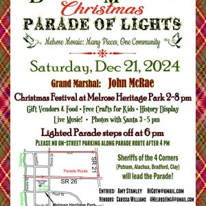 Bonnie Melrose Christmas Parade of Lights