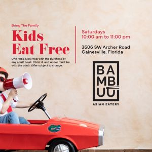 Bambuu Kids Eat Free