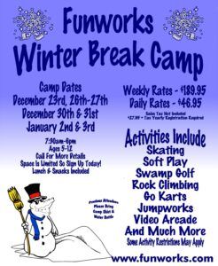 Skate Station Funworks Winter Break Camp