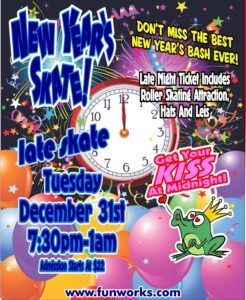 Skate Station Funworks: New Year's Eve Late Skate