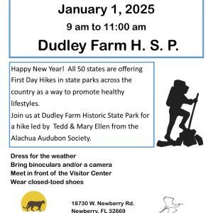 Dudley Farm Historic State Park First Day Hike