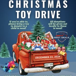 Art Of You(th) and Best Deals Auto: Christmas Toy Drive