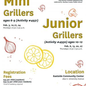 City of Gainesville Parks and Recreation Grillers Club