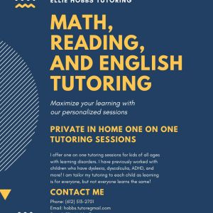 Ellie Hobbs Tutoring