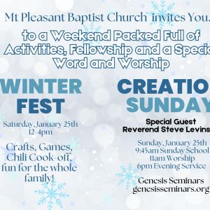 Mount Pleasant Baptist Church High Springs Winter Festival