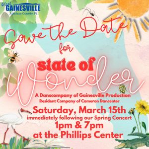 Danscompany of Gainesville presents Spring Concert and State of Wonder Show