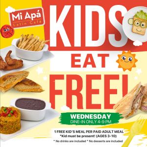 Mi Apa Latin Cafe Kids Eat Free