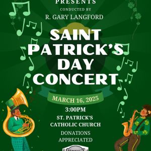 Gainesville Community Band Saint Patrick’s Day Concert