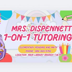 Mrs. DisPennett 1-on-1 Tutoring