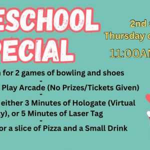 Splitz Bowling Homeschool Field Trip Days