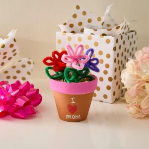 Michaels Sunday Makebreak: I Love Mom Clay Pot