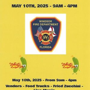 Windsor Fire Department Zucchini Festival