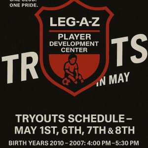 Leg-A-Z International Soccer Tryouts