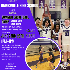 GHS Summer Basketball Camp