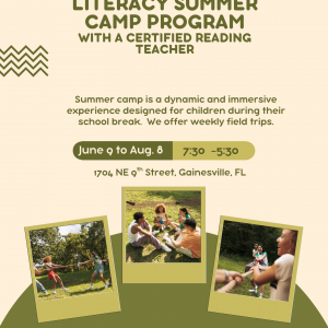 Hagios Early Learning Center Literacy Summer Camp Program