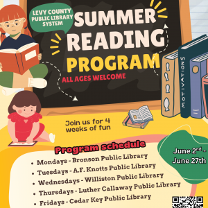 Levy County Public Library System Summer Reading Program