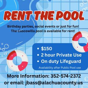 Cuscowilla Nature and Retreat Center Pool Rental