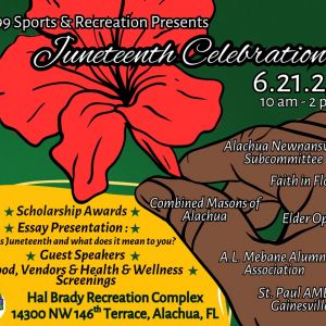 399 Sports & recreation presents Juneteenth Celebration