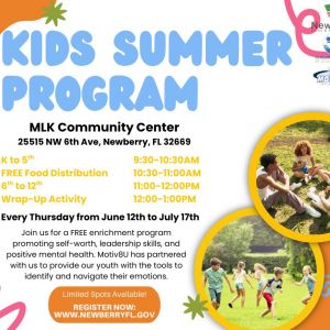 Newberry Parks & Recreation Kids Summer Program