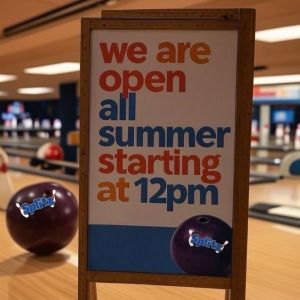 Splitz Bowling Summer Break
