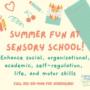 Lamp Post Summer Sensory School