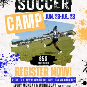 Newberry Parks & Rec Soccer Summer Camp