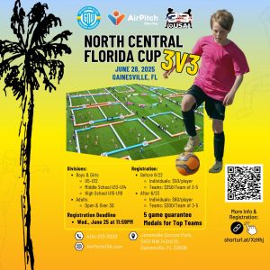 North Central Florida Cup 3v3 - Soccer Tournament - AirPitch USA