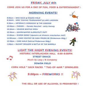 Interlachen 4th of July Celebration