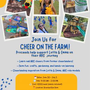 Riverbed Run Farm: Cheer on the Farm