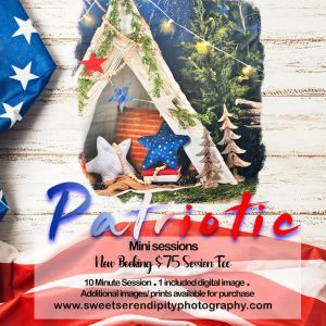 Sweet Serendipity Photography Red, White and Blue Mini Session
