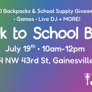 KidsStreet Urgent Care Back to School Bash