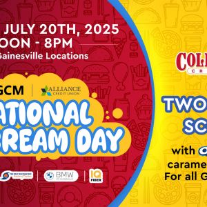 Gift Certificates & More National Ice Cream Day