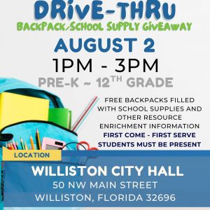 Williston We Soar Back to School Drive Thru