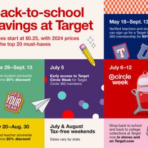 Target Back-to-School Event
