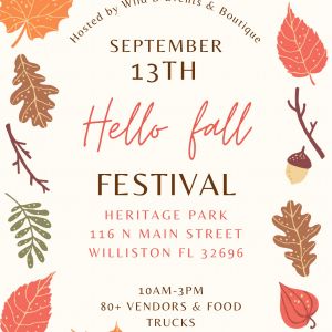 Wild B Events & Boutique: Hello Fall Festival