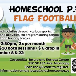 Cuscowilla Nature and Retreat Center Homeschool PE - Flag Football