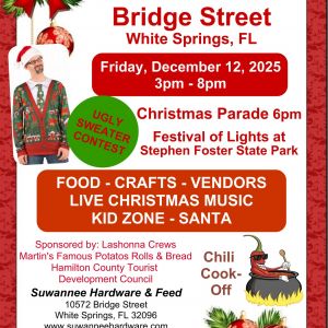 White Springs Christmas on Bridge Street