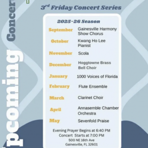 St Patrick Catholic Church: Third Friday Concert Series