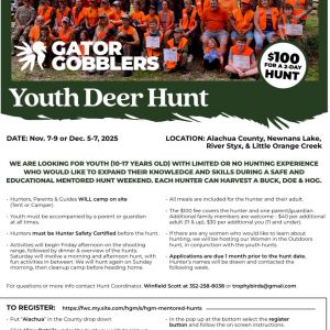 Gator Gobblers Youth Deer Hunt