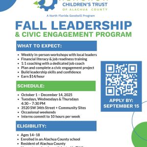 TeensWork Alachua Youth Fall Program
