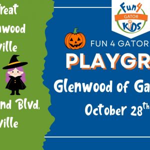Fun 4 Gator Kids Playgroup Trick or Treat at The Glenwood of Gainesville