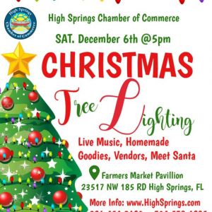 High Springs Chamber of Commerce Christmas Tree Lighting