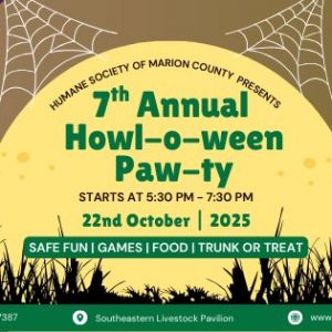 Humane Society of Marion County Florida Howl-oween Pawty